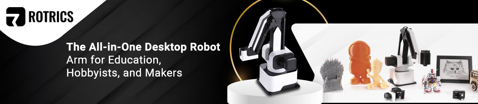 Rotrics Robotic Arm: The All-in-One Desktop Robot Arm for Education, Hobbyists, and Makers