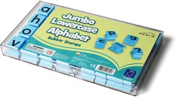Alphabet Rubber Stamps Jumbo—Lowercase 1