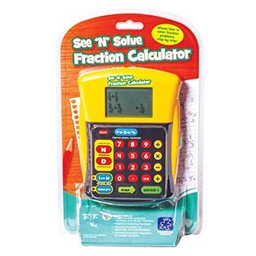 See ’N’ Solve Fraction Calculator