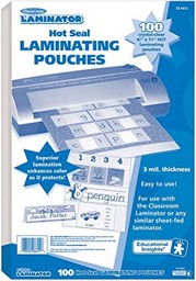 Classroom Laminator Hot Laminating Pouches ­(8.5