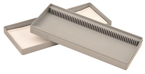 EISCO Slide Box, Polystyrene, 50 Slides