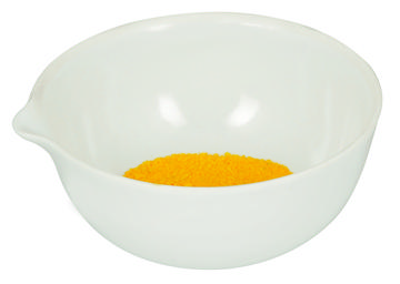 175mL capacity, Round Evaporating Dish with Spout - Porcelain - 4.1