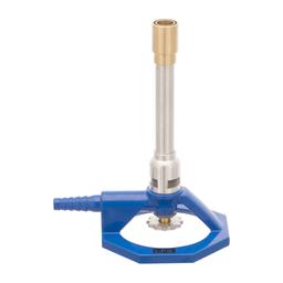 Tirrill Burner, LPG - Air, Flame & Gas Control - Suitable for use with LPG / Butane Gas, High Temperature Flame - Highly Stable Octagonal Base - Eisco Labs