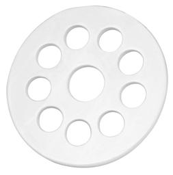 Desiccator Plate with Holes, Unglazed Porcelain, 25cm (9.8