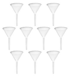 10PK Filter Funnels, 2.6