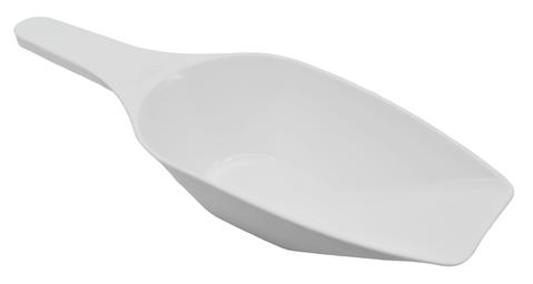 Scoop, 500ml (16.9oz) - Polypropylene Plastic - Flat Bottom - Excellent for Measuring & Weighing - Autoclavable - Eisco Labs