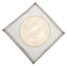 Pack of 10 Stainless Steel Wire Gauze with Ceramic Center, 5