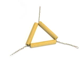 Clay Pipe Triangle, 6cm (2.36