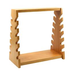 Wooden Pipette Rack - Holds 12 Pipettes Horizontally - 8.75
