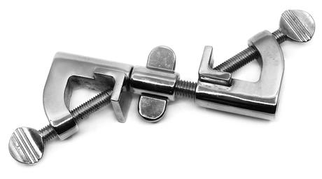 Swivel Clamp Holder - Tilt Clamps at Any Angle - Accommodates Large Rods up to 21mm - Screw Adjustable - Eisco Labs