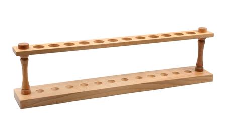Wooden Test Tube Rack - Accommodates 12 Tubes, up to 22mm - 17