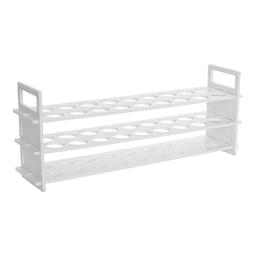 Test Tube Stand, Polypropylene - 25mm x 18 Tube Capacity - Eisco Labs