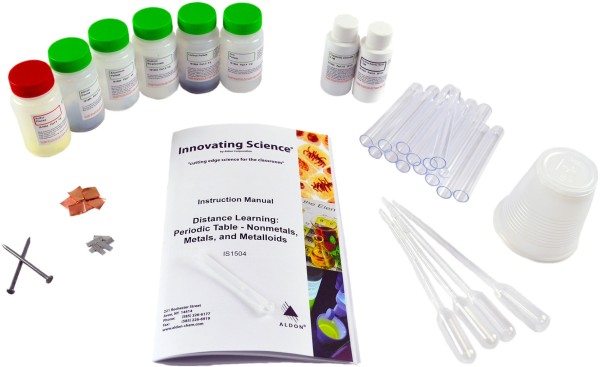 Innovating Science® - Distance Learning: Periodic Table - Nonmetals, Metals and Metalloids