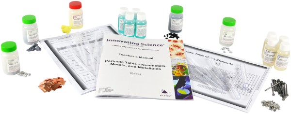 Innovating Science® - Periodic Table - Nonmetals, Metals and Metalloids