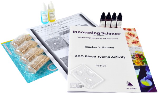 Innovating Science® - Simulated ABO Blood Typing Kit