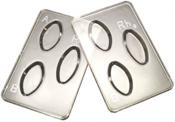 Innovating Science® - ABO/Rh BLOOD TYPING TRAY