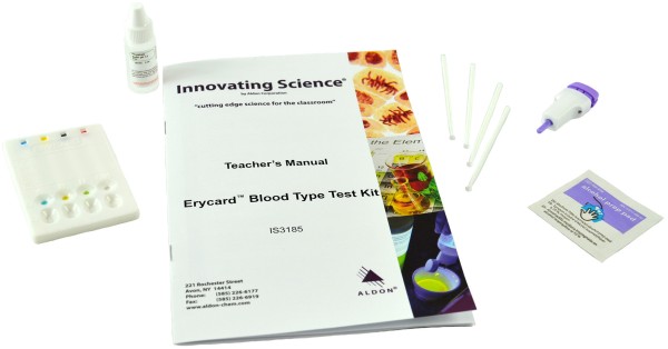 Innovating Science® - Erycard ï®® Blood Type Test Kit