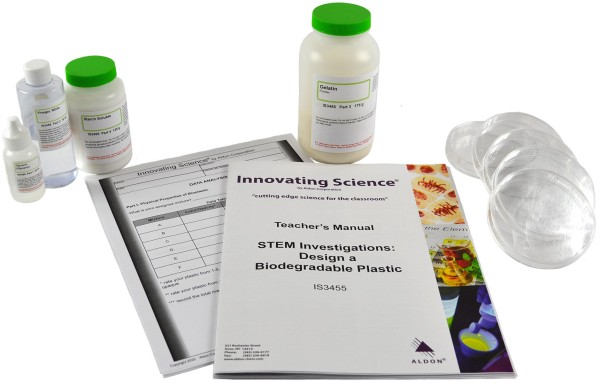 Innovating Science® - STEM Investigations: Design a Biodegradable Plastic