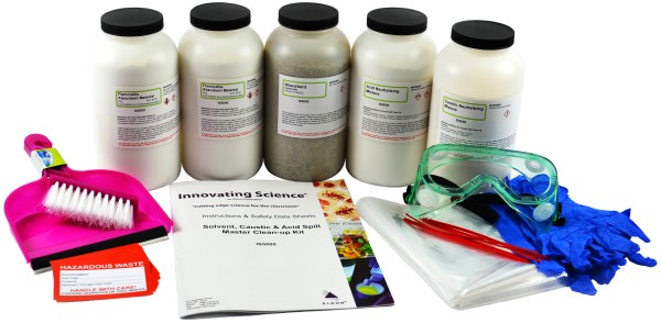 Innovating Science® - Combination Spill Kit- Acid, Caustic and Solvent