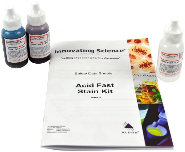 Innovating Science® - Acid Fast Stain Chemicals Kit