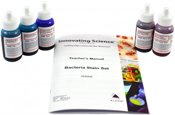Innovating Science® - Bacteria Stain Chemicals Set