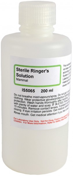 Innovating Science® - Sterile Ringer's Solution, Mammal