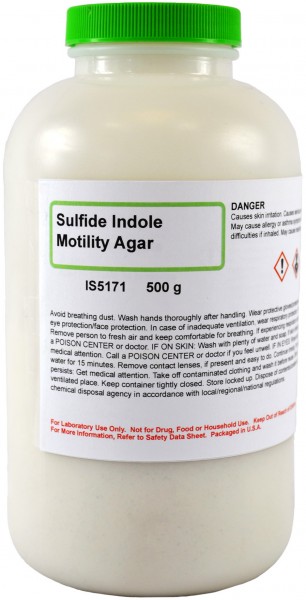 Innovating Science® - SIM (Sulfide-Indole-Motility) Medium
