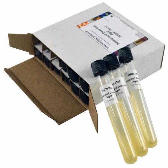 Innovating Science® - Sabouraud Dextrose Agar Tubes Pk/12