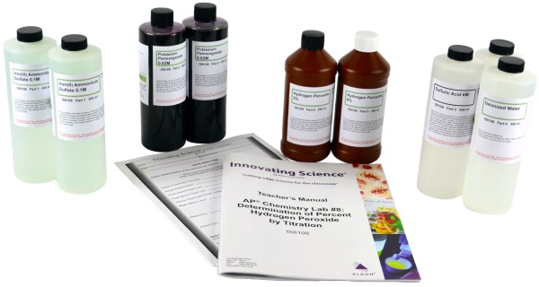 Innovating Science® - APï®® Chemistry Lab #8: Determination of the Actual Percentage of Hydrogen Peroxide