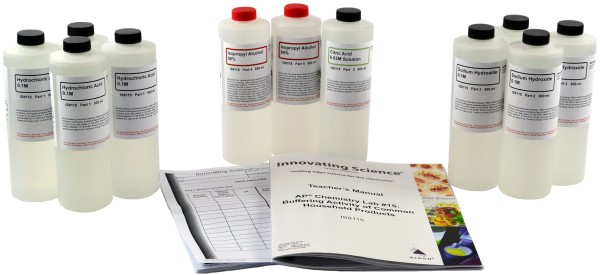 Innovating Science® - APï®® Chemistry Lab #15: Buffering Activity of Common Household Products