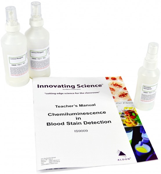 Innovating Science® - Chemiluminescence in Blood Stain Detection Forensic Kit