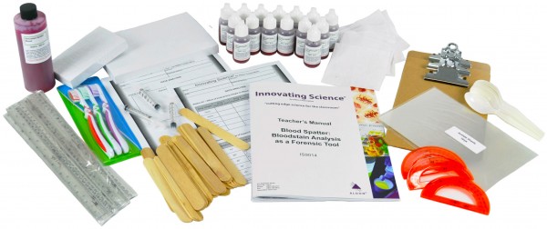 Innovating Science® - Blood Spatter: Bloodstain Analysis as a Forensic Tool Including Supplemental STEM Activity
