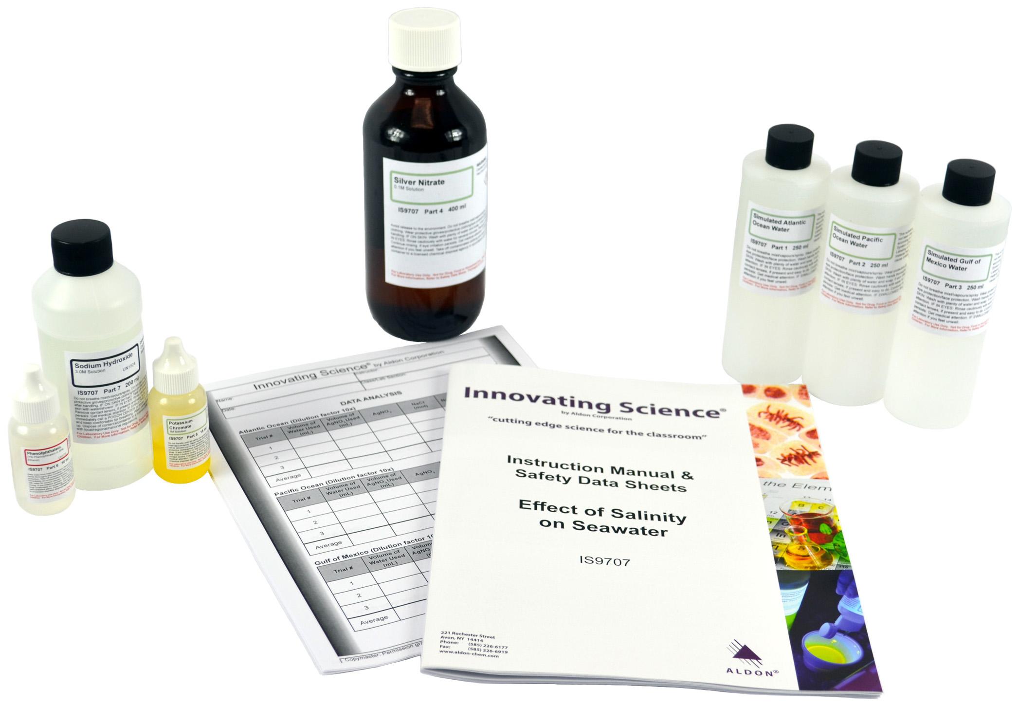 Innovating Science® - Effect of Salinity on Seawater