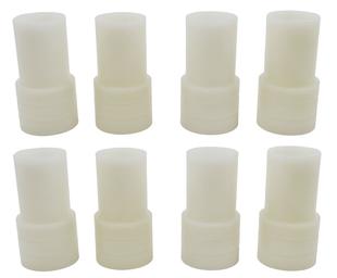 8PK Replacement Mouthpieces - Designed For Use With LNGKIT - Used To Study Lung Capacity - Eisco Labs