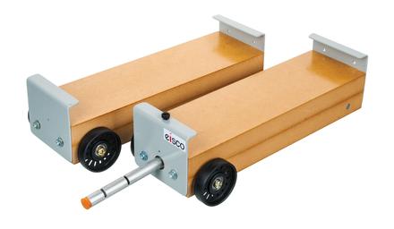 EISCO Dynamics Cart Set, 3 Wheeled (Set of 2) - 12