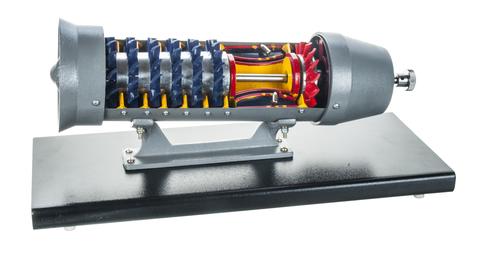 Turbojet Engine (Gas Turbine) Model - Eisco Labs