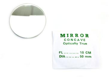Concave Mirror 50mm dia., 100 Focal Length - Eisco Labs