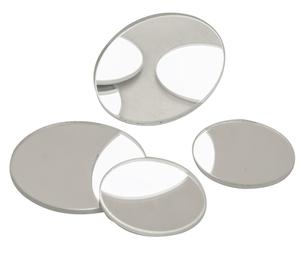 Eisco Labs Plain Circular Mirror, 100mm Diameter