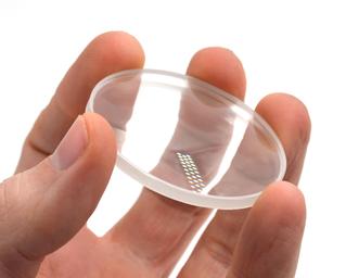 Round Double Concave Optical Glass Lens - 2