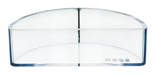 Eisco Labs Hollow Acrylic Semi Circle for study of index of refraction (3 X 1.5 X 1.75 Inch)