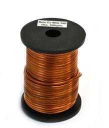Copper Wire, Bare, 50ft Reel, 14 SWG (12 AWG) - 0.08
