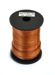 Copper Wire, Bare, 85ft Reel, 16 SWG (14 AWG) - 0.064