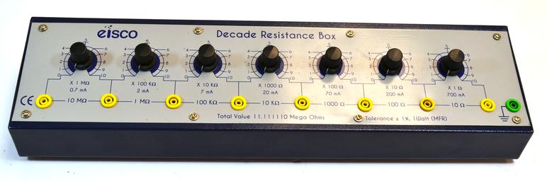 Eisco Labs Decade Resistance Box (7 Decades)