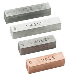 Mole Set - 4 Metal Bars that Represent 