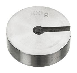 Slotted Mass Spare-- Stainless Steel, 100g - Eisco Labs