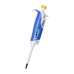Variable Volume Micropipette - Fully Autoclavable - 5-50uL Volume Range - 0.50uL Increments -  Includes Calibration Report - Eisco Labs