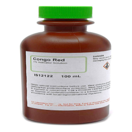 Congo Red Solution 1.0% Indicator 100Ml