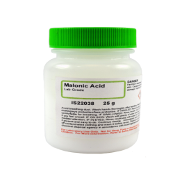 Malonic Acid Lab Grade 25G
