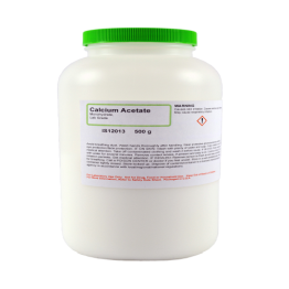Calcium Acetate Mono-Hydrate L/G  500G