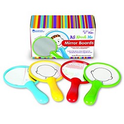 All About Me Mirror Boards, Set of 4